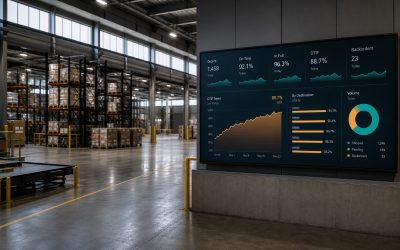 Measure It. Manage It. How Dashboarding Turns Around Manufacturing & Logistics